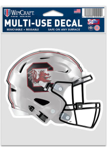 South Carolina Gamecocks 3.75x5 Helmet Auto Decal - Red