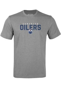 Levelwear Edmonton Oilers Youth Grey Richmond Jr Carve Short Sleeve T-Shirt