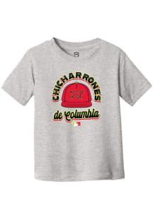 Summit Sportswear Columbia Fireflies Toddler Grey Circle Cap Copa Short Sleeve T-Shirt