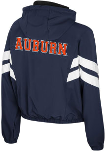Colosseum Auburn Tigers Womens Navy Blue Levitation Light Weight Jacket