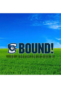 Creighton Bluejays Large Bound Yard Sign - Navy Blue