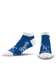 Kansas City Royals Team Color Mens No Show Socks