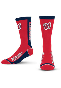 Washington Nationals MVP Stock Mens Crew Socks