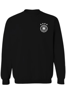 Vive La Fete Germany National Team Womens Black Jean Impressions Crew Sweatshirt