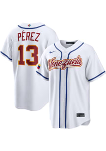 Salvador Perez Nike Venezuela Mens White World Baseball Classic Limited Baseball Jersey