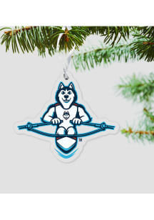 UConn Huskies Jonathan Rowing Ornament - Navy Blue