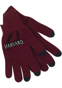 LogoFit Harvard Crimson Smart Touch Mens Gloves