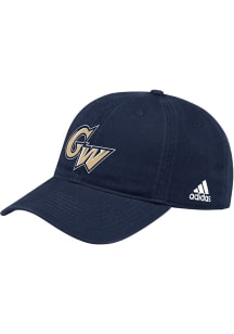 Adidas George Washington Revolutionaries Performance Slouch Adjustable Hat - Navy Blue