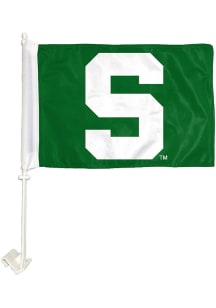 Michigan State Spartans 11x16 Car Flag - Green