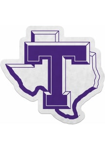 Tarleton State Texans Logo Shaped Pennant - Purple