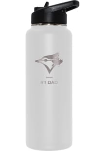 Toronto Blue Jays Dad 34oz Stainless Steel Bottle - White