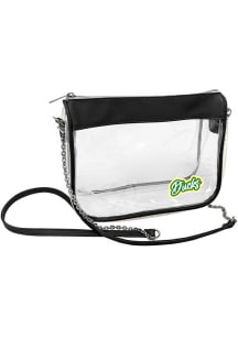 Logo Brands Oregon Ducks Black Primary Hype Clear Bag
