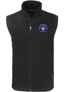 Cutter and Buck Montreal Impact Big and Tall Black Charter Mens Vest
