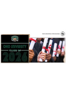 Ohio Bobcats Class of 2026 Floating Picture Frame - Green