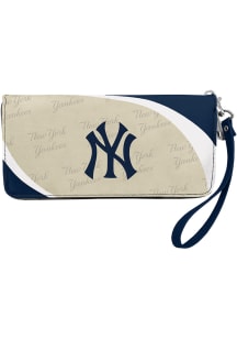 New York Yankees Curve Zip Womens Wallets