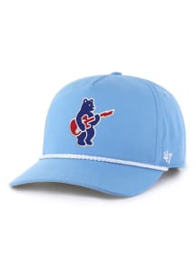 47 Chicago Cubs Electric Bear Rope Hitch Adjustable Hat - Light Blue
