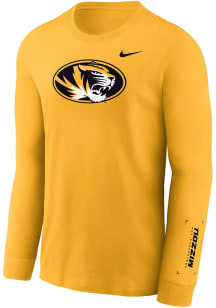 Nike Missouri Tigers Gold Legend Practice Long Sleeve T-Shirt