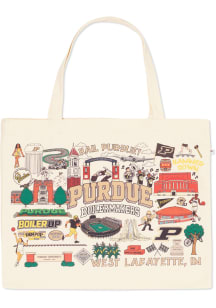 Purdue Boilermakers Natural Heritage Tote
