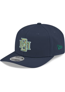 New Era Milwaukee Brewers Alt Interlocking MB Stretch Snap 9SEVENTY Adjustable Hat - Navy Blue