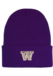 LogoFit Washington Huskies Purple North Pole Youth Knit Hat
