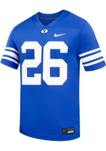 Nike BYU Cougars Blue Football Replica Football Jersey