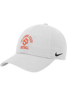 Nike Oklahoma State Cowboys 50th Anniversary Club Cap Adjustable Hat - White