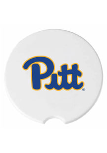 The Memory Company Pitt Panthers 2 Pack Cork Car Coaster - Blue
