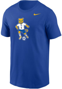 Nike Pitt Panthers Blue Soccer Roc Core Short Sleeve T Shirt