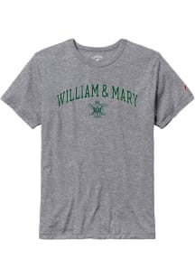 William & Mary Tribe Grey Primary Logo Short Sleeve Fashion T Shirt