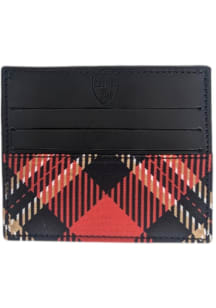 Harvard Crimson Leather Mens Front Pocket Wallet