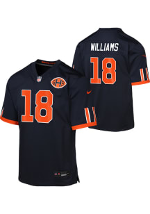 Caleb Williams Chicago Bears Youth Navy Blue Nike Rivalries Replica Football Jersey