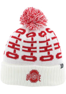 Zephyr Ohio State Buckeyes Pinnacle Nova Adjustable Hat - White