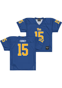 Tony Forney  Campus Ink Pitt Panthers Blue NIL Football Jersey