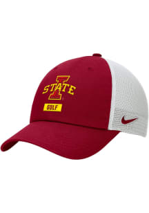 Nike Iowa State Cyclones Golf Rise Trucker Adjustable Hat - Cardinal