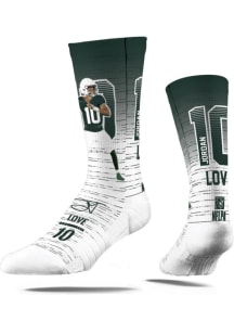 Jordan Love Green Bay Packers Action Mens Crew Socks