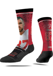 Travis Kelce Kansas City Chiefs Profile Mens Crew Socks