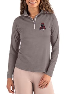 Cutter and Buck Alabama Crimson Tide Womens Graphite Vault Coastline Qtr Zip