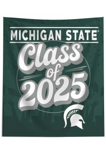 Michigan State Spartans Class of 2025 50x60 Tapestry Blanket