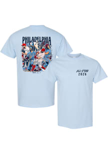 Philadelphia Phillies Powder Blue 2026 ASG X Jordan Spector Quad Player Short Sleeve Fashion Playe..