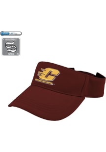 LogoFit Central Michigan Chippewas Mens Maroon Slice Adjustable Visor