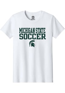 Summit Sportswear Michigan State Spartans Youth  Men's Soccer Short Sleeve T-Shirt