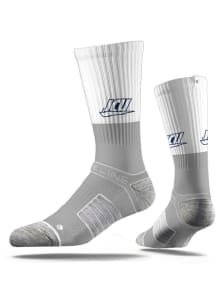 John Carroll Blue Streaks Strideline Split Mens Crew Socks
