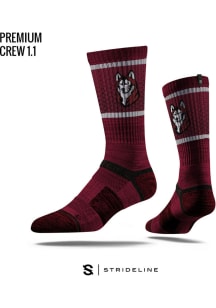 Bloomsburg University Huskies Strideline Performance Mens Crew Socks