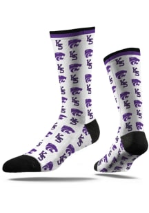 K-State Wildcats Classic Step Mens Dress Socks