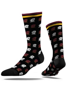 Central Michigan Chippewas Step and Repeat Mens Dress Socks