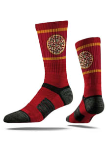 Pizza Strideline Stl Style Pizza Mens Crew Socks