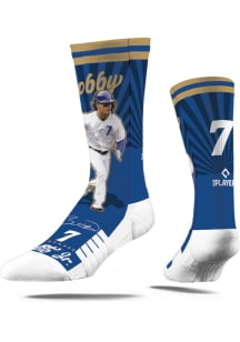 Bobby Witt Jr Kansas City Royals Retro Mens Crew Socks