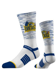 Drexel Dragons Strideline Colorblock Premium Knit Mens Crew Socks