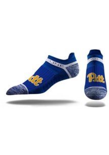 Strideline Pitt Panthers Primary Logo Mens No Show Socks