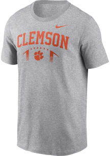 Nike Clemson Tigers Purple Football Fade Short Sleeve T Shirt